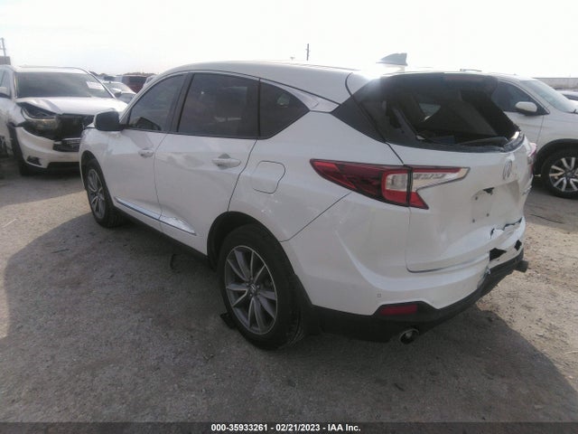 2021 ACURA RDX W/TECHNOLOGY PACKAGE VIN: 5J8TC1H56ML002349