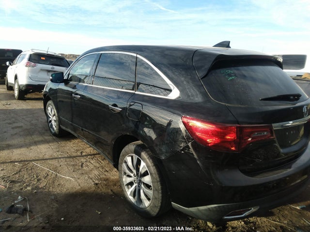 Acura Mdx Tech Pkg 2014 5FRYD3H47EB009642 Image 3