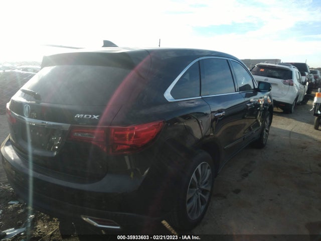 Acura Mdx Tech Pkg 2014 5FRYD3H47EB009642 Image 4