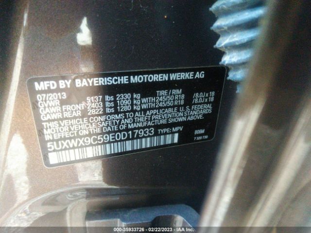 5UXWX9C59E0D17933 BMW X3 Xdrive28i