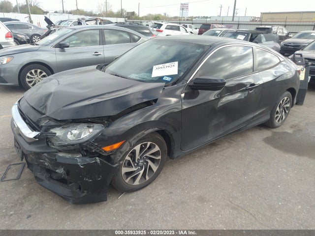 Honda Civic Coupe Lx 2016 2HGFC4B52GH312619 Image 2