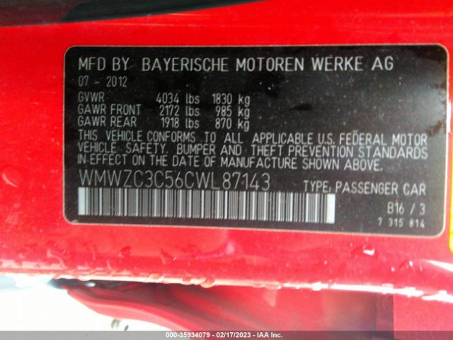 WMWZC3C56CWL87143 Mini COOPER COUNTRYMAN