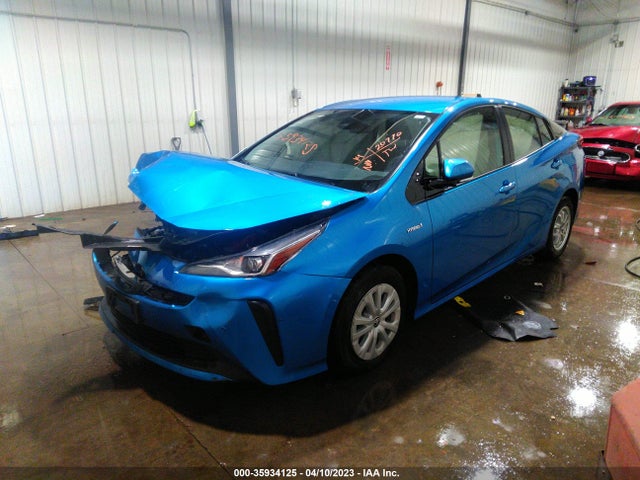 Toyota Prius Le 2019 JTDKARFU0K3076128 Image 2