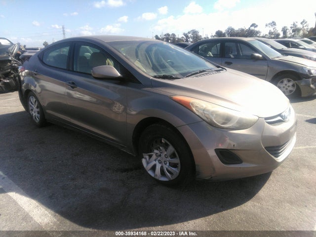 2011 HYUNDAI ELANTRA GLS PZEV VIN: 5NPDH4AE4BH060106