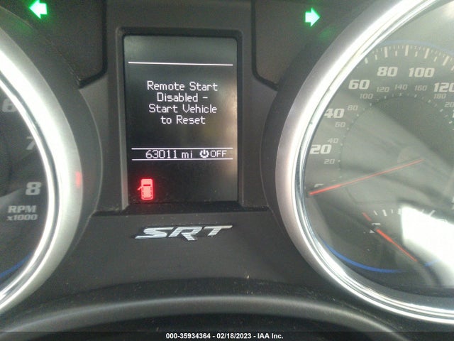 2013 JEEP GRAND CHEROKEE SRT8 VAPOR VIN: 1C4RJFDJ6DC597198
