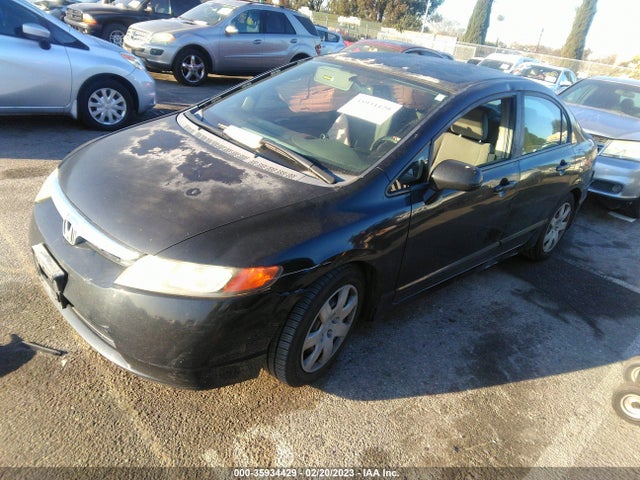 2007 HONDA CIVIC SDN LX VIN: JHMFA16547S009622