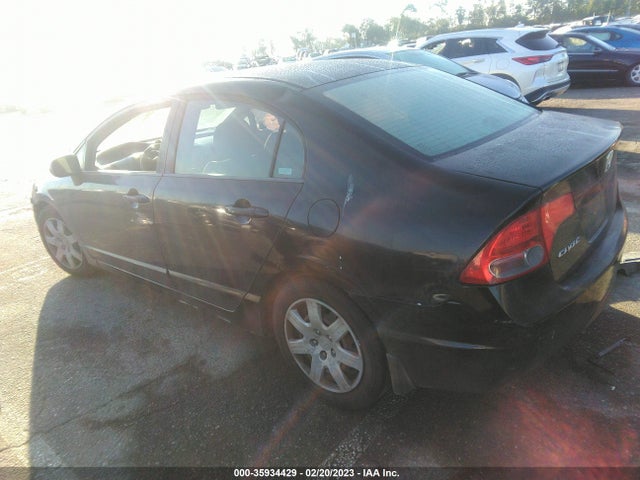 2007 HONDA CIVIC SDN LX VIN: JHMFA16547S009622