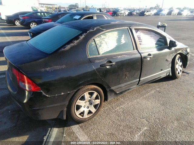 2007 HONDA CIVIC SDN LX VIN: JHMFA16547S009622