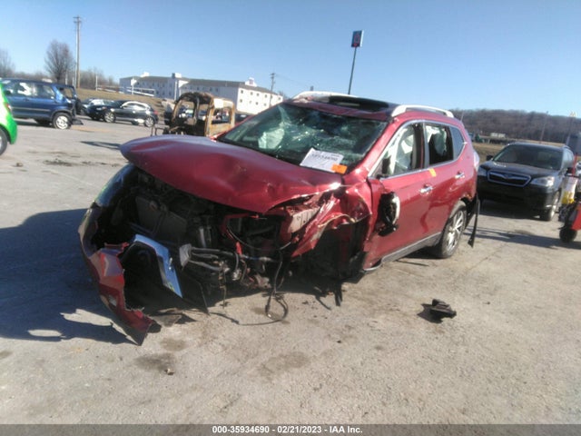 Nissan ROGUE S/SV/SL 2014 5N1AT2MV4EC815753 Image 2