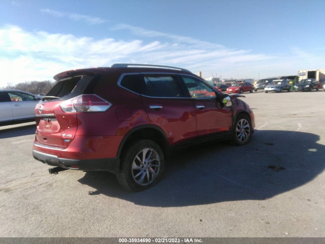 Nissan ROGUE S/SV/SL 2014 5N1AT2MV4EC815753 Image 4