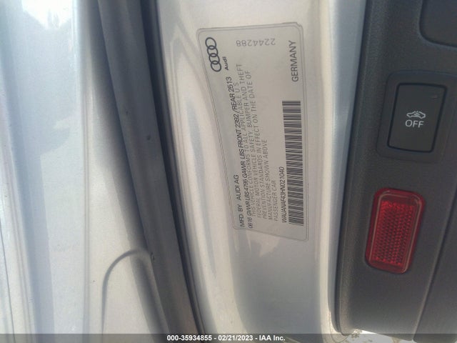 WAUANAF43HN021040 Audi A4 PREMIUM