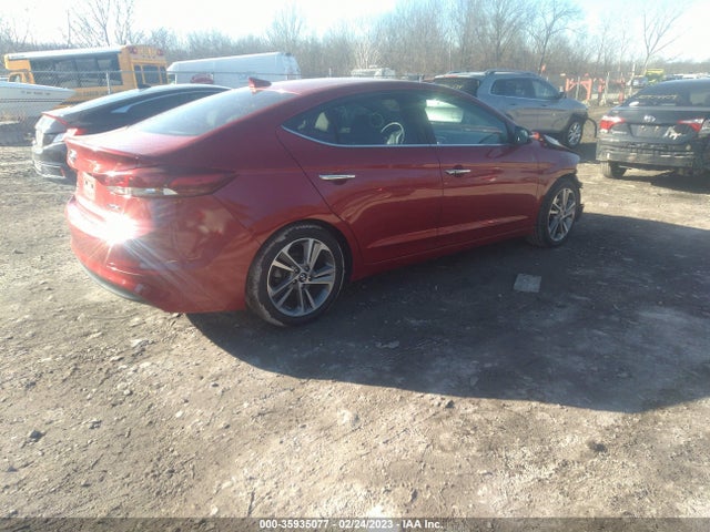 2017 HYUNDAI ELANTRA LIMITED VIN: 5NPD84LF4HH098658