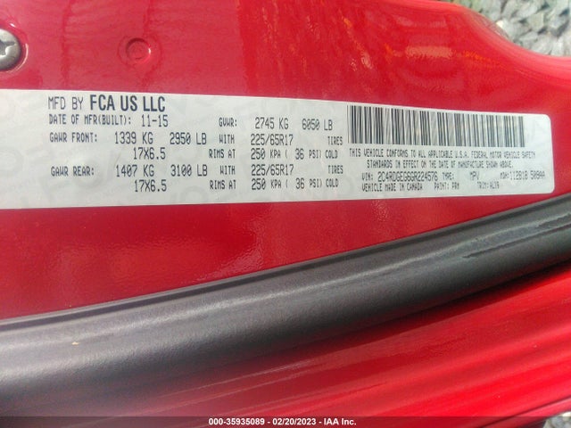 Dodge Grand Caravan R/t 2016 2C4RDGEG6GR224576 Image 10
