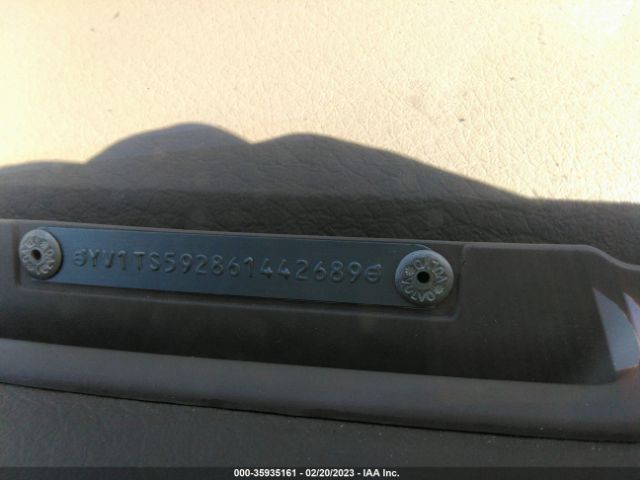 YV1TS592861442689 Volvo S80
