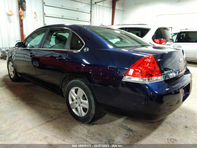 2008 CHEVROLET IMPALA LS VIN: 2G1WB58K781261349