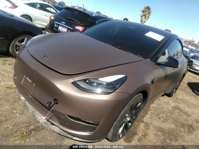 Tesla Model Y Performance 2022 7SAYGDEF7NF338204 Image 2