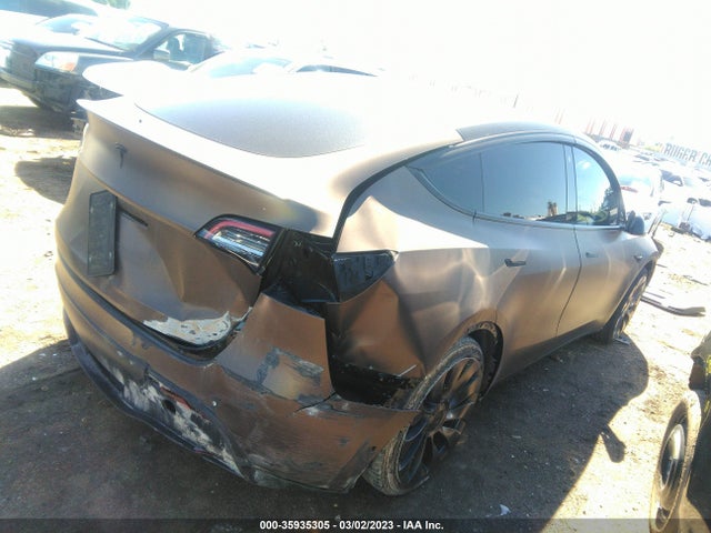 Tesla Model Y Performance 2022 7SAYGDEF7NF338204 Image 4