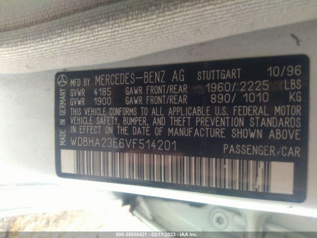WDBHA23E6VF514201 Mercedes-Benz C-Class