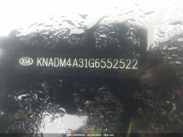 KNADM4A31G6552522 KIA RIO LX