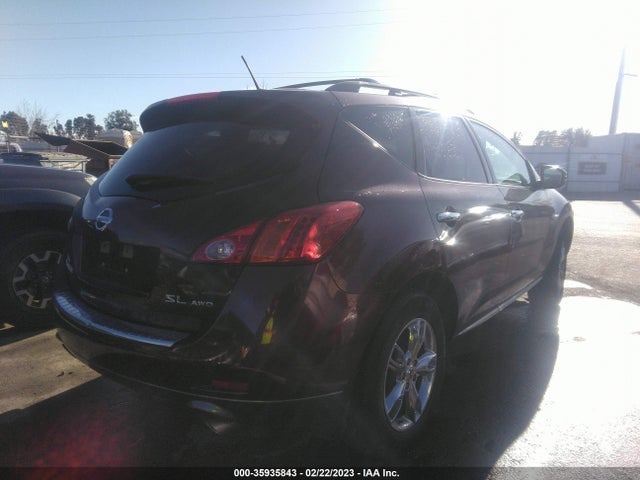 2010 NISSAN MURANO SL VIN: JN8AZ1MW3AW100451