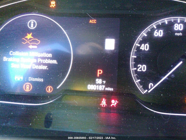 2019 HONDA ACCORD SEDAN SPORT 1.5T VIN: 1HGCV1F36KA171954