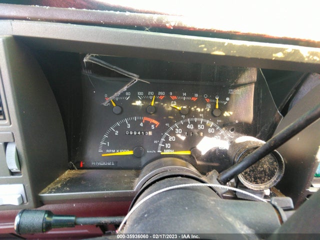 1994 CHEVROLET GMT-400 C2500 VIN: 1GCGC29K3RE157222