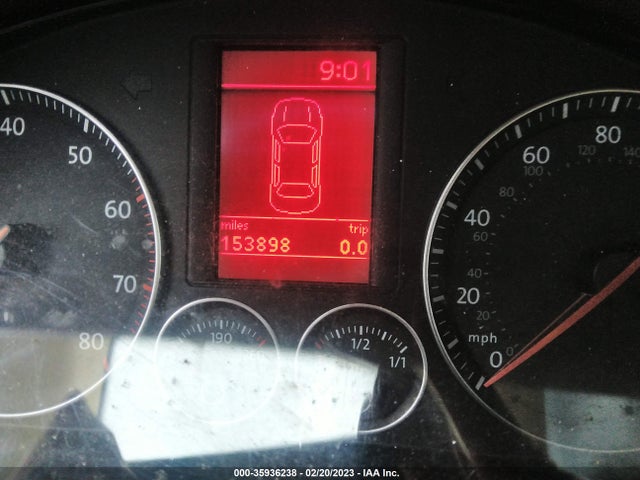 2006 VOLKSWAGEN JETTA SEDAN 2.5L VIN: 3VWDF71K16M634400