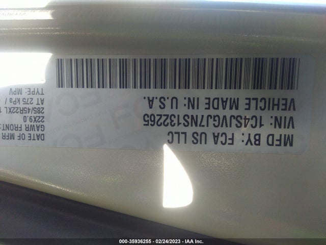 2022 Jeep Grand Wagoneer, VIN: 1C4SJVGJ7NS132265