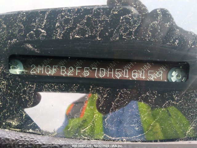 Honda CIVIC SDN 2013 2HGFB2F57DH546459 Image 10