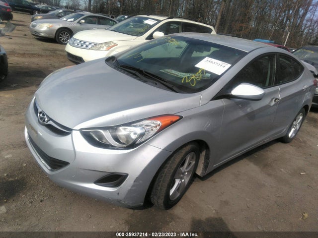 2013 HYUNDAI ELANTRA GLS PZEV VIN: 5NPDH4AE7DH311963