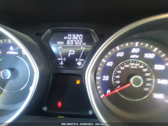 2013 HYUNDAI ELANTRA GLS PZEV VIN: 5NPDH4AE7DH311963