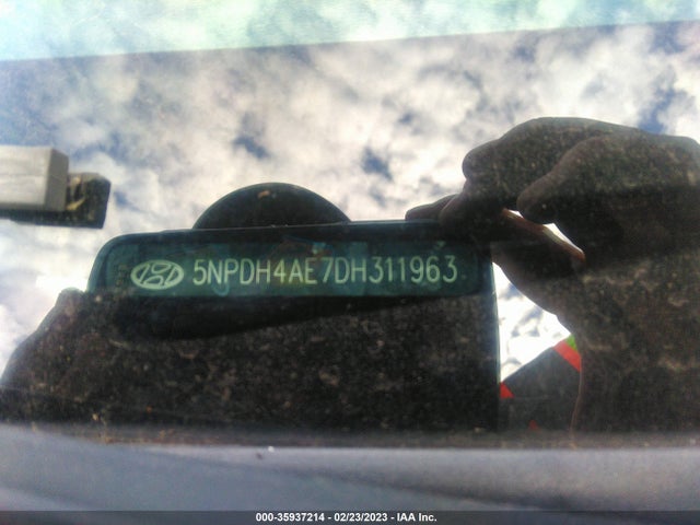 2013 HYUNDAI ELANTRA GLS PZEV VIN: 5NPDH4AE7DH311963