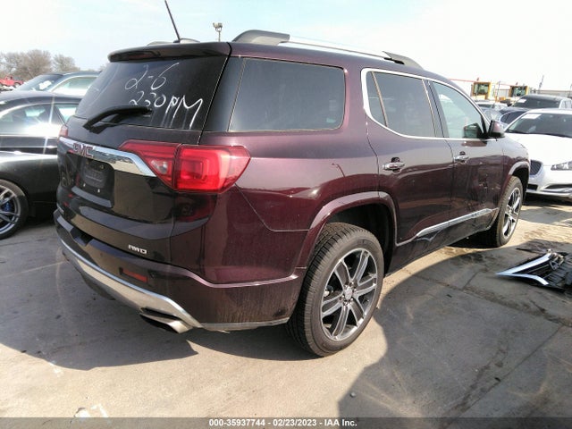 2018 GMC ACADIA DENALI VIN: 1GKKNXLS8JZ214865