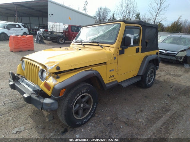 2004 JEEP WRANGLER X VIN: 1J4FA39S94P724628