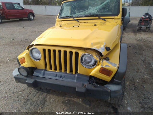 2004 JEEP WRANGLER X VIN: 1J4FA39S94P724628