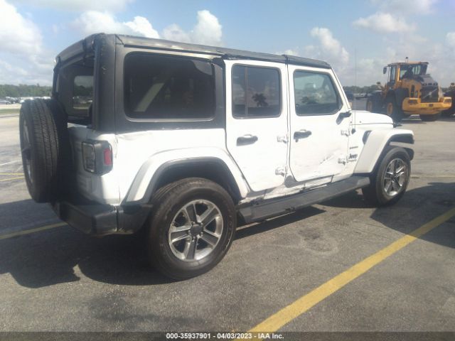 2021 JEEP WRANGLER UNLIMITED SAHARA VIN: 1C4HJXEN5MW625946