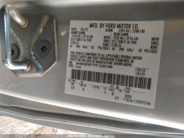 Ford Transit Connect Wagon Xlt 2015 NM0GE9F77F1220146 Image 9