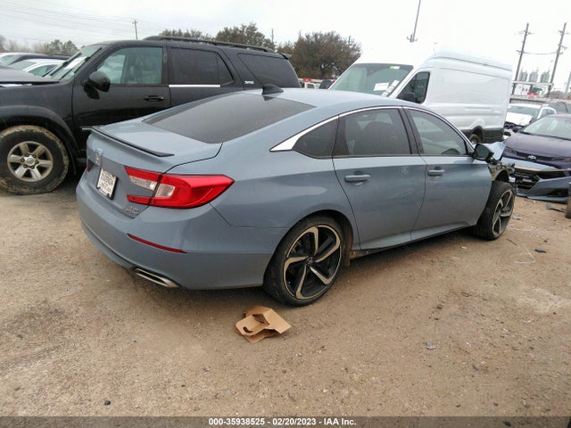 2022 HONDA ACCORD SEDAN SPORT VIN: 1HGCV2F35NA023059