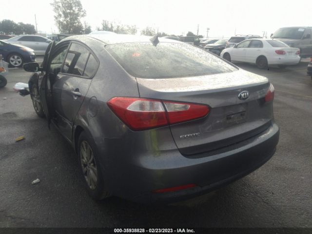 KNAFX4A65G5535237 KIA FORTE LX