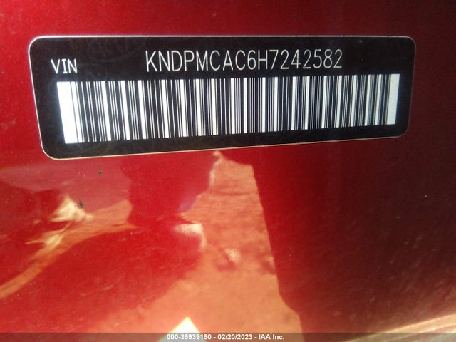KIA Sportage Lx 2017 KNDPMCAC6H7242582 Image 9