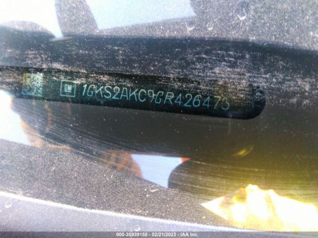 1GKS2AKC9GR426473 GMC YUKON SLE