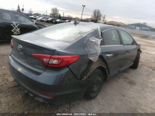 2016 HYUNDAI SONATA 2.4L LIMITED VIN: 5NPE34AF0GH413895