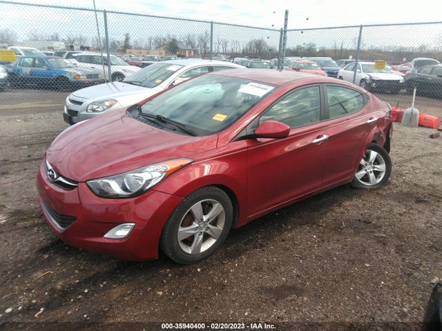 2012 HYUNDAI ELANTRA GLS VIN: KMHDH4AEXCU179989