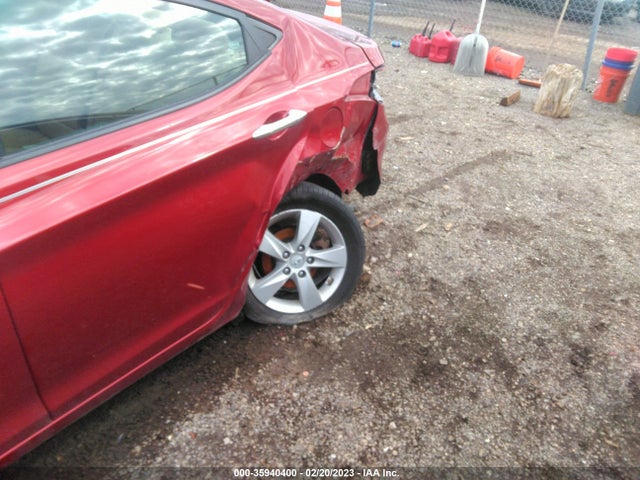 2012 HYUNDAI ELANTRA GLS VIN: KMHDH4AEXCU179989