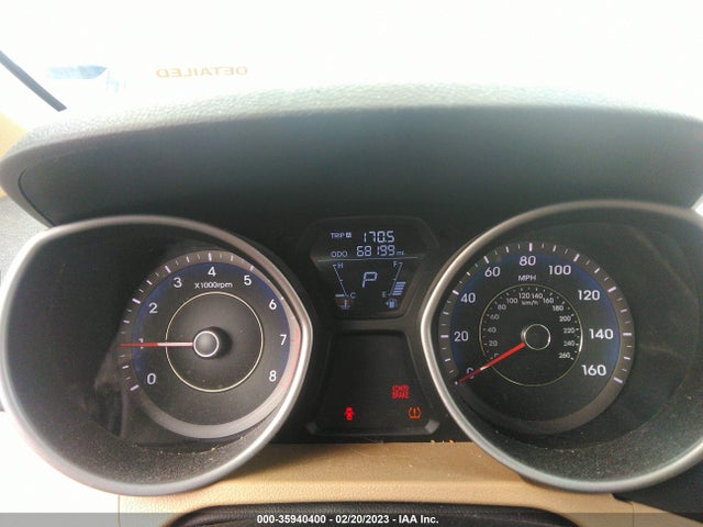 2012 HYUNDAI ELANTRA GLS VIN: KMHDH4AEXCU179989