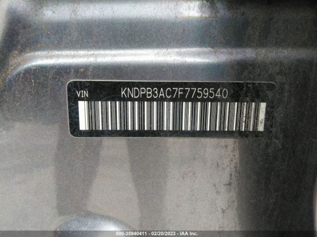 KNDPB3AC7F7759540 KIA Sportage Lx