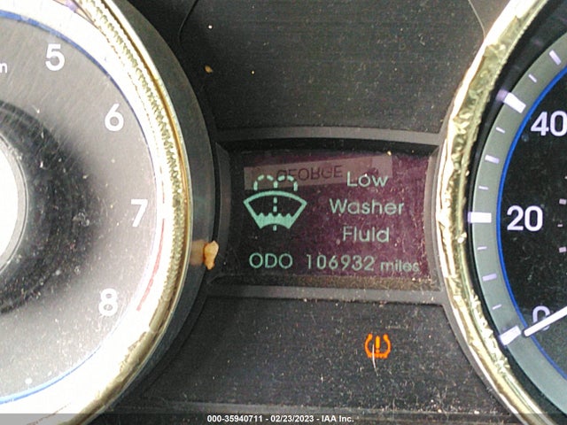 2011 HYUNDAI SONATA SE VIN: 5NPEC4AC5BH012454