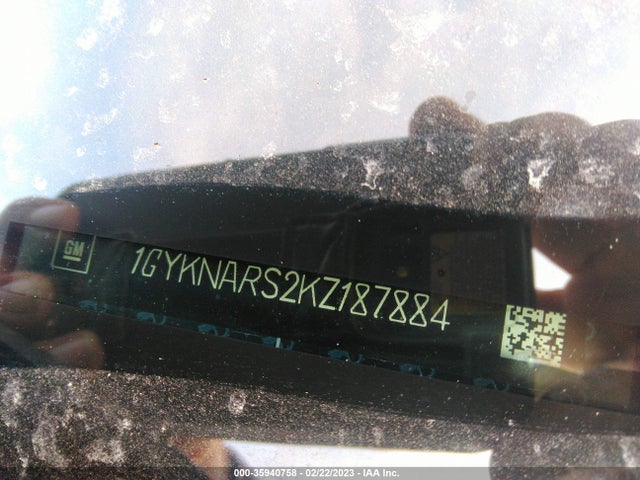1GYKNARS2KZ187884 Cadillac Xt5 Fwd