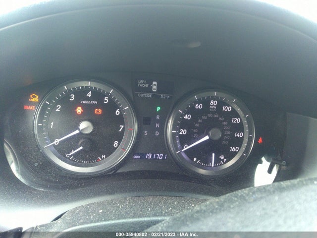 2012 LEXUS ES 350 VIN: JTHBK1EG5C2484320
