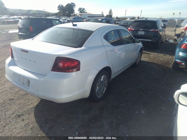 Dodge AVENGER SE 2012 1C3CDZAB4CN230903 Image 4